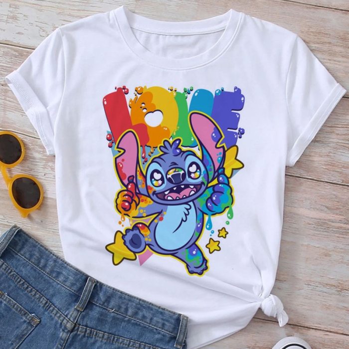 Camiseta manga curta (Lilo & stitch) - Image 26