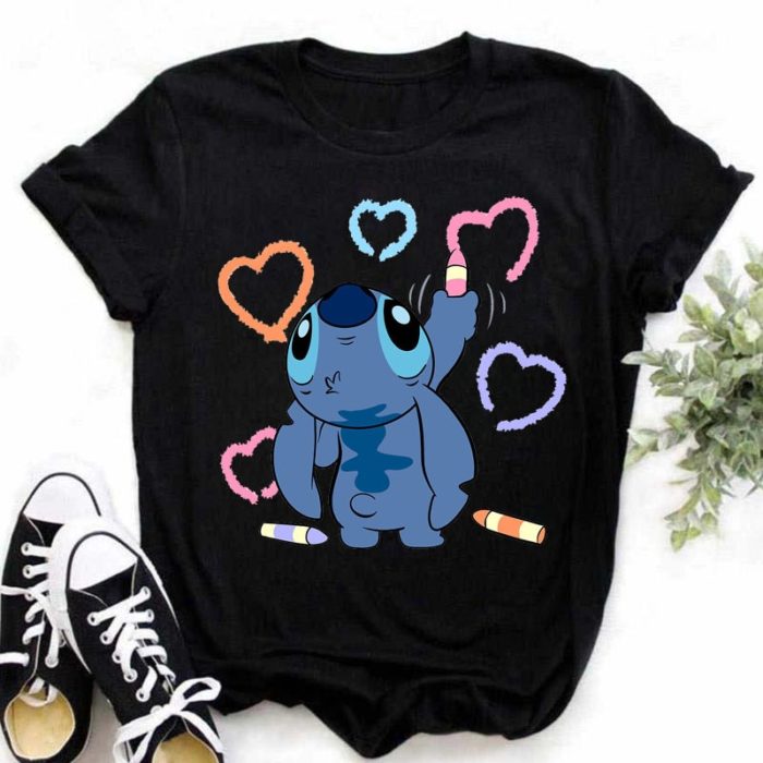 Camiseta manga curta (Lilo & stitch) - Image 44