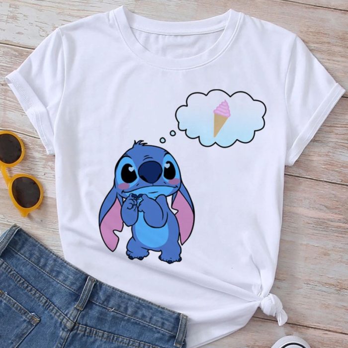 Camiseta manga curta (Lilo & stitch) - Image 40