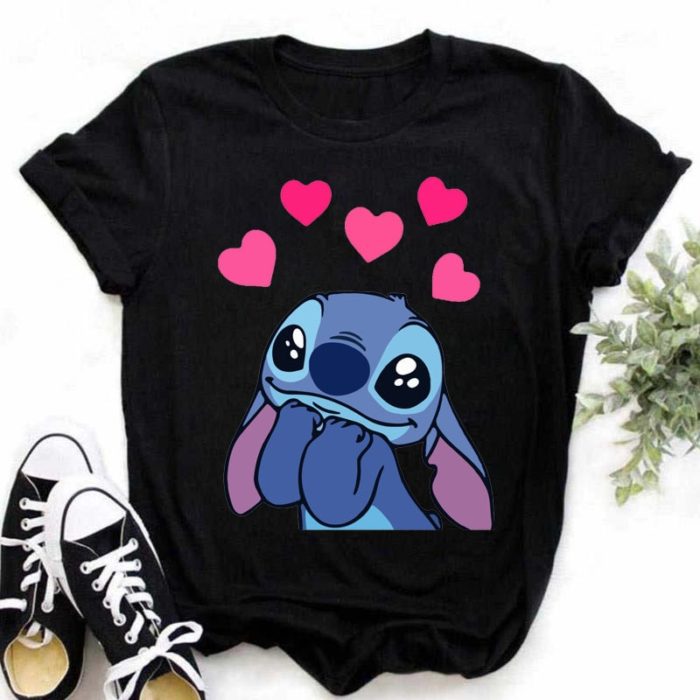 Camiseta manga curta (Lilo & stitch) - Image 42