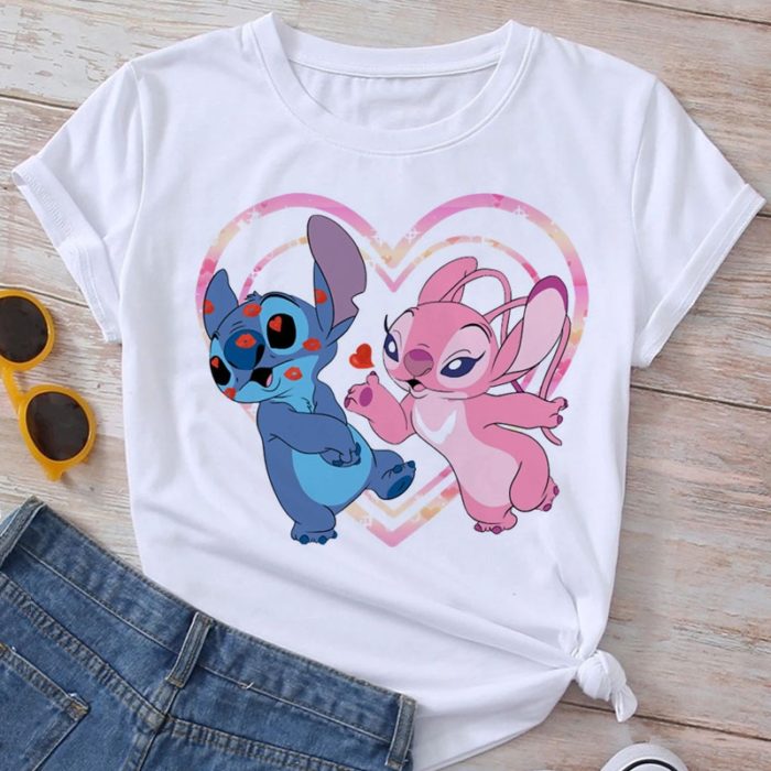 Camiseta manga curta (Lilo & stitch) - Image 46