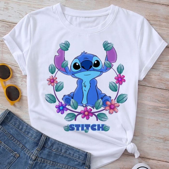 Camiseta manga curta (Lilo & stitch) - Image 39