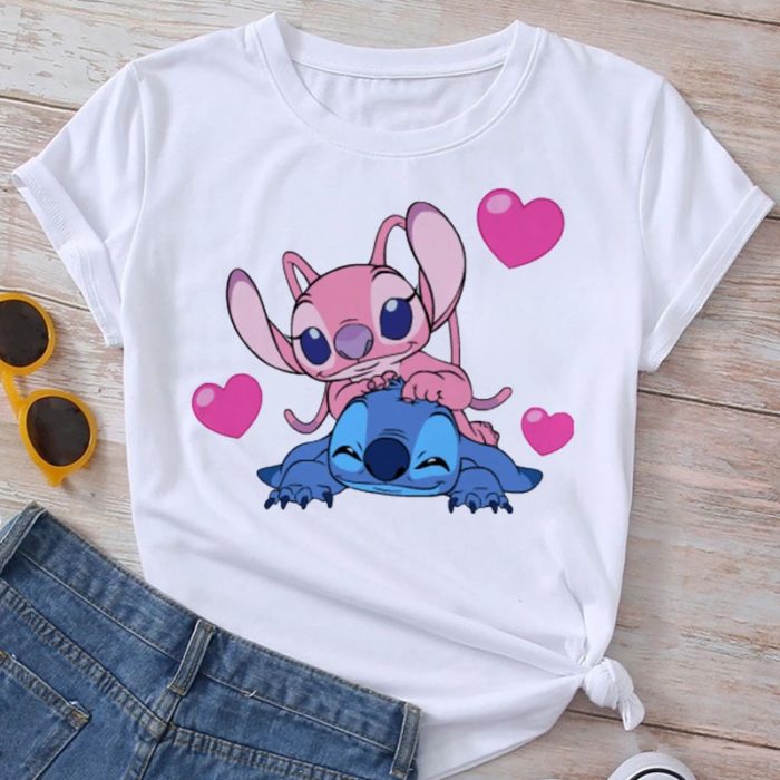 Camiseta manga curta (Lilo & stitch) - Image 28