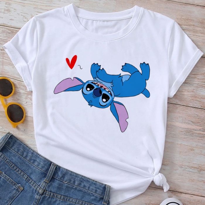 Camiseta manga curta (Lilo & stitch) - Image 14