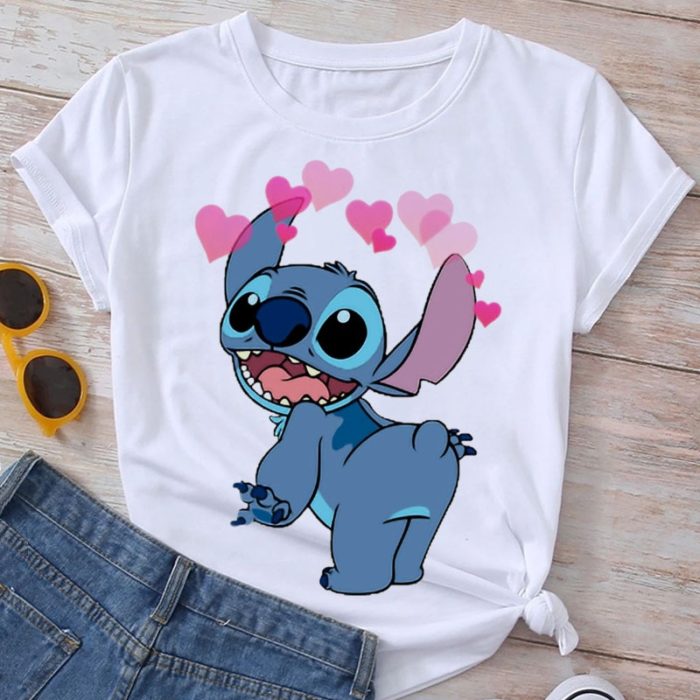 Camiseta manga curta (Lilo & stitch) - Image 9