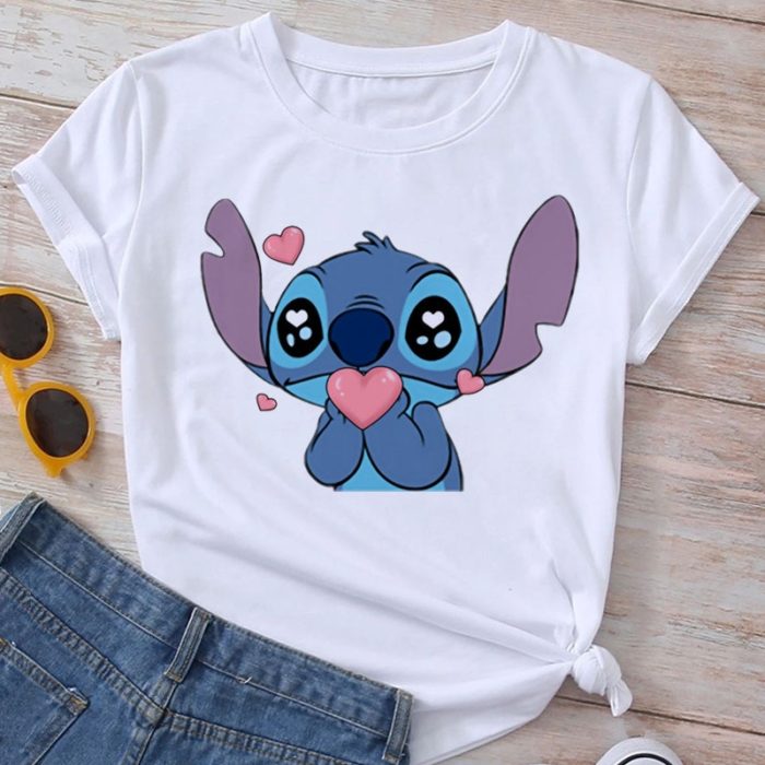 Camiseta manga curta (Lilo & stitch) - Image 12