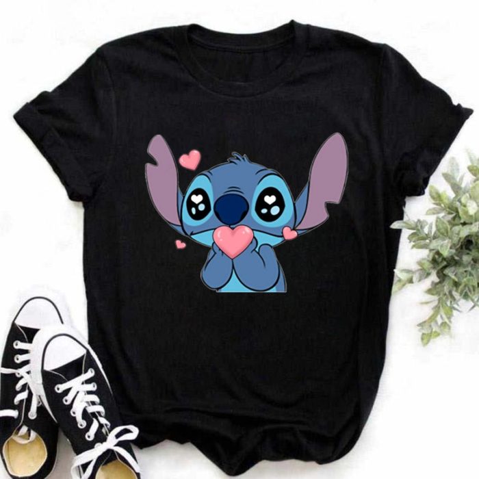 Camiseta manga curta (Lilo & stitch) - Image 2