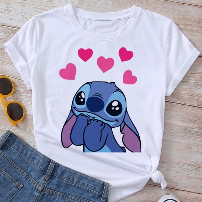 Camiseta manga curta (Lilo & stitch) - Image 37