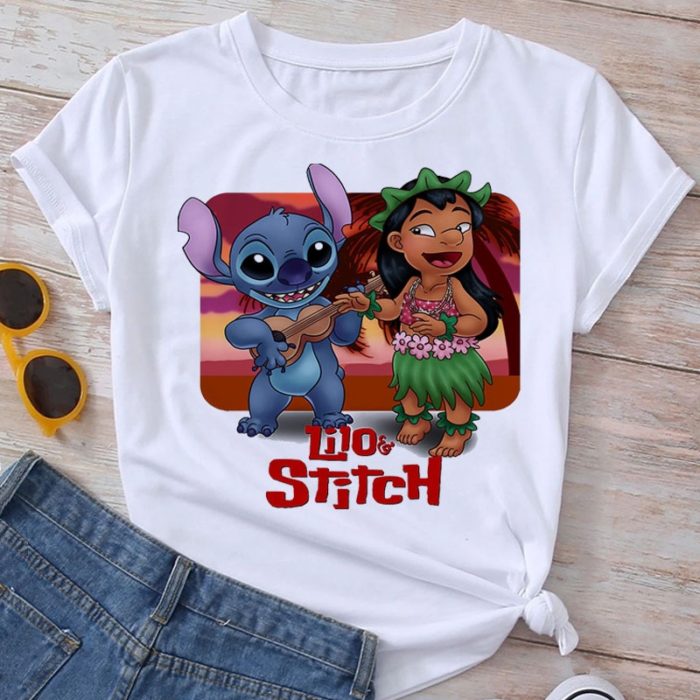 Camiseta manga curta (Lilo & stitch) - Image 23