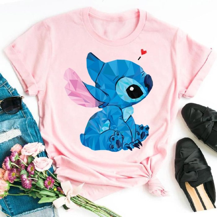 Camiseta manga curta (Lilo & stitch) - Image 36