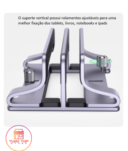 suporte é ajustavel a diversas larguras