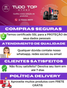 compras seguras, atendimento de qualidade, clientes satisfeitos, frete grátis escritas em um banner