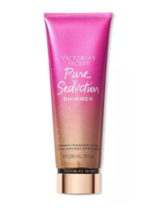 loção hidratante victoria secet´s com shimmer