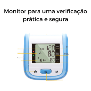 monitor de verificação de pressão arterial