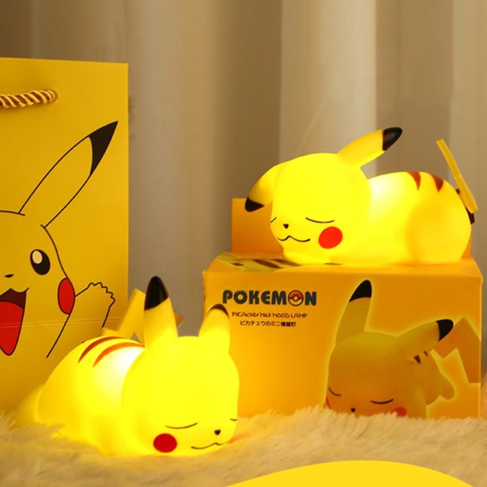 Luz Noturna Pikachu (Lâmpada de Cabeceira)